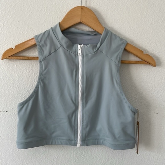 Skims Sporty Zipper Swim Bikini - Picture 3 of 10